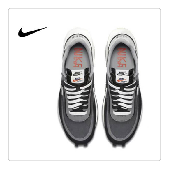 Sacai Nike LDV Waffle黑灰-2